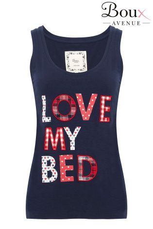 Boux Avenue Love My Bed Vest And Short